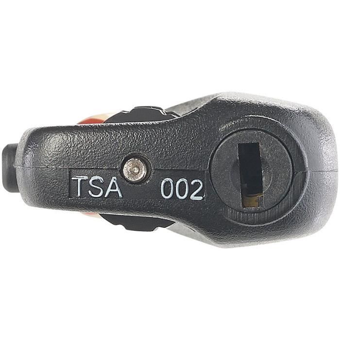 Lot de 3 cadenas TSA pour valise avec code 3 chiffres - Arceau souple -  Systèmes sécurité - Achat & prix