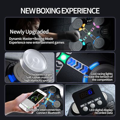 Bonjour les champions ! 🥊, Découvrez notre Machine de Boxe Murale révolutionnaire, idéale pour vos entraînements à la maison !, ✨ 9 modes disponibles pour varier les exercices et intensifier vos