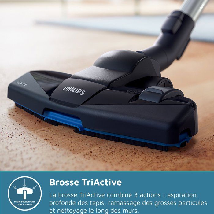 Aspirateur sans sac PHILIPS FC9331/09 Série 3000 PowerPro