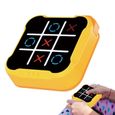 Jeu Électronique Tic Tac Toe Portable 3-en-1 – Morpion Solo Ou Duo, Musique, Cadeau Éducatif Pour Enfants Et Adultes (Girafe)