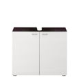 Meuble Sous Vasque Tetis Blanc Brilliant Graphite Achat