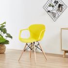 Chaise De Salle A Manger Jaune Alecia Design Moderne Salon