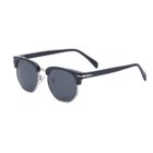SHARPHY Lunettes de soleil homme polarisé métal conduite sport mode pêche accessoires de plage noir cool Anti-UV