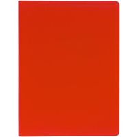 EXACOMPTA Porte-vues A4 Polypropylène souple Pochettes grainées opaque 100 vues Rouge