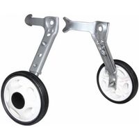 Stabilisateur velo renforce roue plastique pour velo handicape 12-20" (paire)