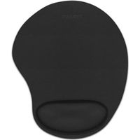 Magnet - Tapis de souris noir avec repose-poignet, mousse EVA, confort optimal, ergonomique