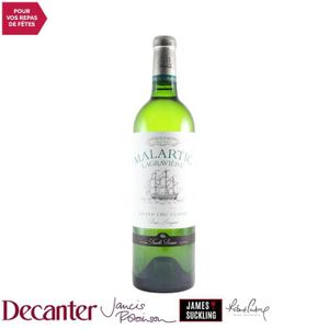 VIN BLANC Château Malartic-Lagravière Blanc 2018 - 75cl - Vi