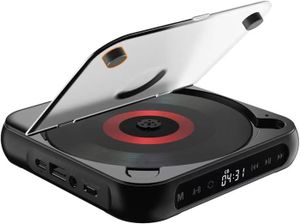 BALADEUR CD - CASSETTE Noir Lecteur CD Portable Haut-parleur Bluetooth, L