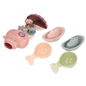 JOUET DE BAIN Akozon jouets de baignoire-douche Jouets de bain pour bébé Dessin animé Douche sous-marine Tasses empilables Jouets de baignoire