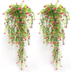 FLEUR ARTIFICIELLE 2 Pièces Plante Tombante Artificielle Fleurs Suspe