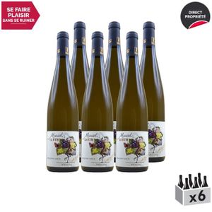 VIN BLANC Alsace Original'sace Riesling Blanc 2017 - Lot de 