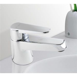 ROBINETTERIE SDB Robinet Mitigeur de lavabo Design chrome - Laiton 