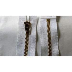 FERMETURE Eclair à Glissière 10 Cm Coloris BLANC Pantalon Jeans
