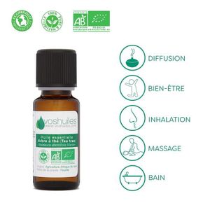 Huile Essentielle Bio Arbre A Tee 20ml Achat Vente Pas Cher