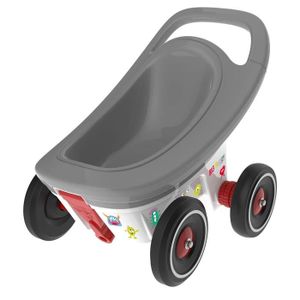 VEHICULE PORTEUR Buggy 3 en 1 Gris Blanc - BIG - Spielwarenfabrik B