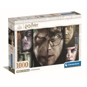 PUZZLE Clementoni - 1000p Harry Potter - 70 x 50 cm - Ave