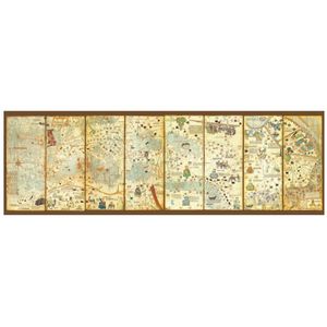 Puzzle 3000 Pièces Cresques Abraham Carte Du Monde De 1375