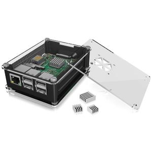 BOITIER PC  ICY BOX Boîtier Raspberry Pi pour Raspberry Pi 3 B