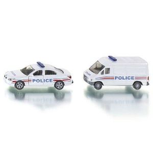 VOITURE - CAMION Jouet - SIKU - Set Police - Véhicule Miniature - Garçon et Fille - A partir de 3 ans