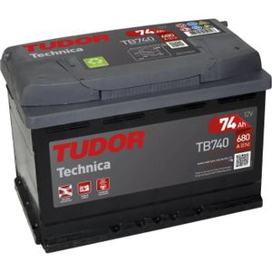 BATTERIE VÉHICULE Batterie Tudor Technica 74Ah/680A (TB740)