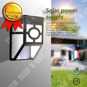 BALISE - BORNE SOLAIRE  TD® LED Lampe Allée énergie solaire Lampe Solaire 