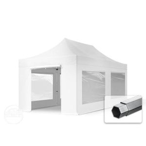 TONNELLE - BARNUM Tente pliante TOOLPORT 3x6 m - Alu, PVC 620g/m², a