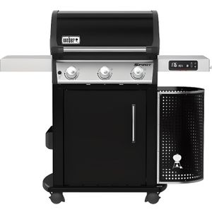 BARBECUE Barbecue à gaz - WEBER - Spirit EX-315 GBS - Thermomètre digital connecté - 3 brûleurs - Noir