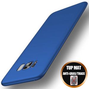 COQUE - BUMPER Coque Pour Samsung Galaxy S8 Plus Silicone Ultra Slim Antichoc Bleu