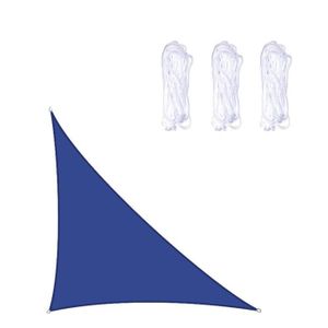 VOILE D'OMBRAGE Voile d'Ombrage Triangle YOUCAI - Bleu saphir - 5x5x7.1m - Protection UV permanente et Imperméable