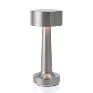 LAMPE A POSER Lampe de chevet,Silver--Lampe de Table LED USB à i