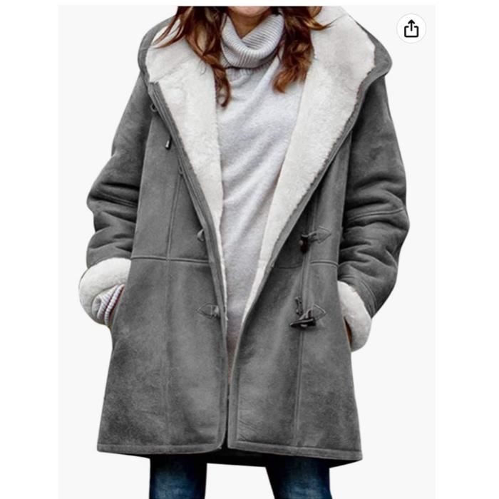 manteau hiver femme taille plus
