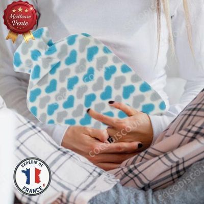 Chauffe-cou D’Eau En Forme De U 1,2 L - Bouillotte Flexible Multifonctionnelle Pour Cou Et Épaules