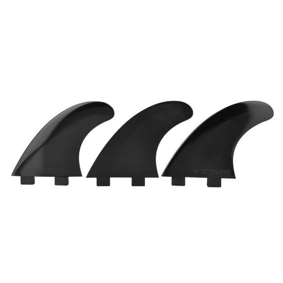 Pack 3 Quilles Surf FCS - Taille M (65-80kg) - Renforcées Fibre Verre - Sac & Clé Inclus - 100% Plastique Vierge