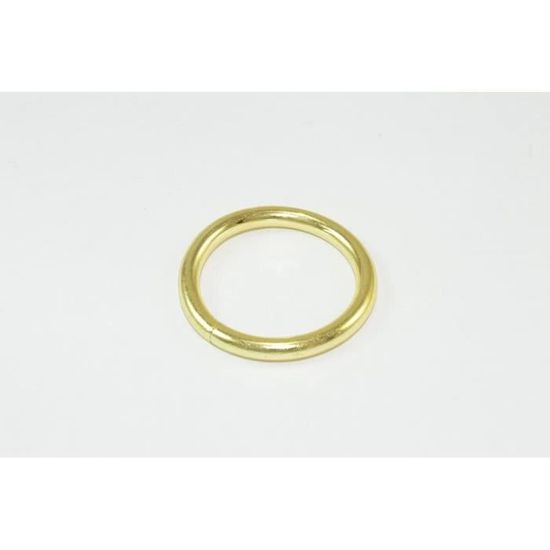 30 Anneaux Rideau En Laiton Plaqué 20 Mm - Pour Stores Romains, Forme O, Intérieur/extérieur - 12