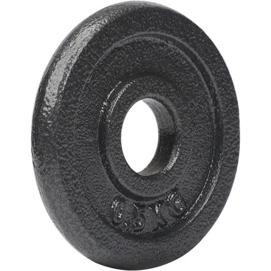 Paire De Plaques De Poids Haltères Chrome 5 Lb – Sports Authority – Standard – RARE