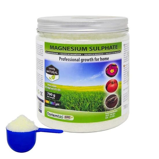 Nortembio Agro Sulfate de Magnésium Naturel 700 g. Utilisation