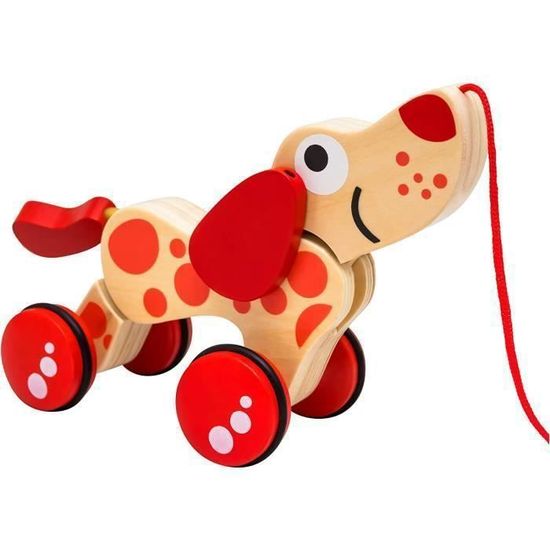 Hape Oiseau Jouet En Bois 1 An à Tirer - Dès 12 Mois - Pour Motricité