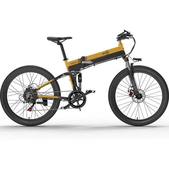 Vélo électrique Bezior X500 Pro 26 pouces VTT électrique adulte 48 V, Shimano 7 vitesses