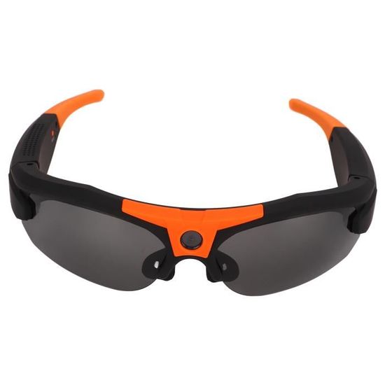 Lunettes De Soleil Polarisées Connectées MFI RUNNING - Caméra HD, Musique - Noir