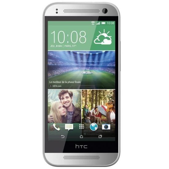 Smartphone HTC ONE MINI 2 16GB ARGENT - Android - 4,5" - 1 Go RAM - 13 MP - Double SIM