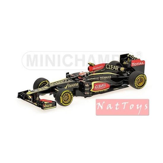 GROSJEAN 2013 LOTUS RENAULT E21 1/43 MINICHAMPS F1 MINIATURE FORMULE 1 GROSJEAN 2013 LOTUS RENAULT E21 1/43 MINICHAMPS F1 MINIATURE FORMULE 1