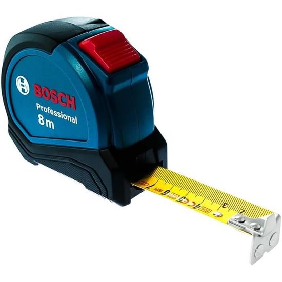 Mètre Ruban Komelon Gripper 152m – Lame Acier, Boîtier Noir, Pour Grands Chantiers