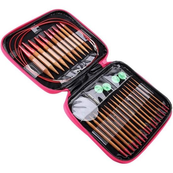 Aiguille A Tricoter Circulaire,Knitting Needles Set,Aiguilles À