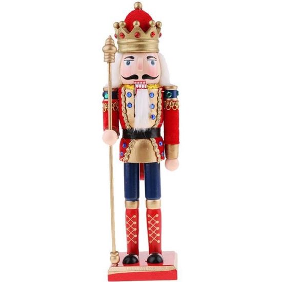 Lot De 36 Décorations Casse-noisette En Bois Pour Sapin De Noël - Pendentifs Traditionnels Colorés