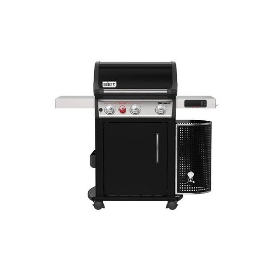 Barbecue à gaz Spirit EPX-325S GBS - WEBER - Noir - 3 brûleurs - Thermomètre digital connecté