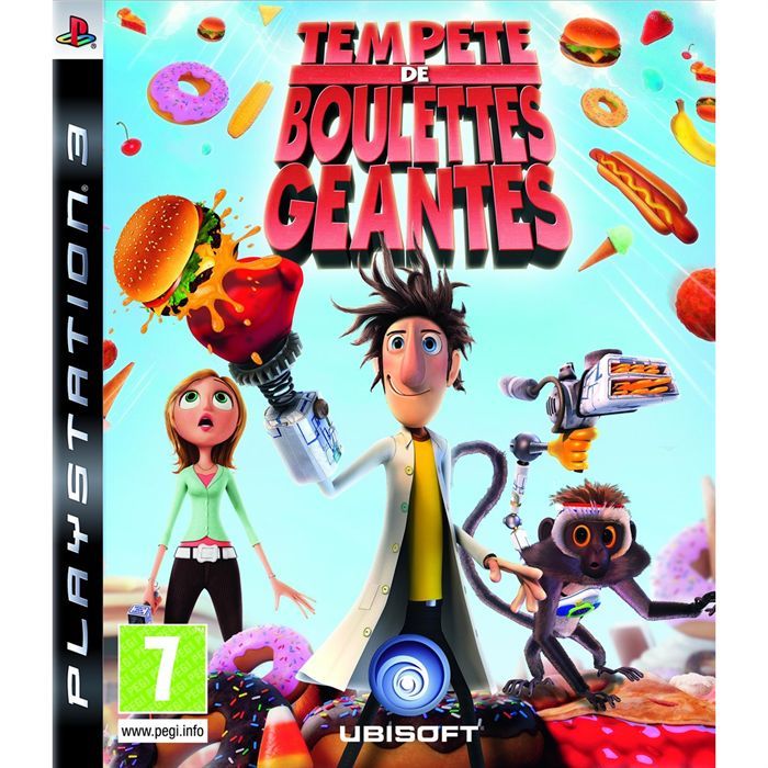 Ubisoft Tempete De Boulettes Geantes / Jeu Console PS3