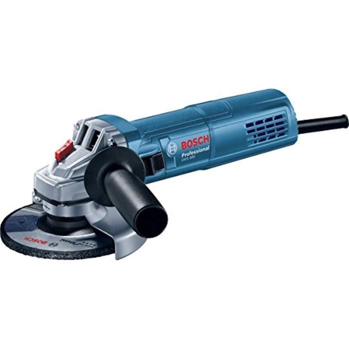 Bosch Professional 060139600A Meuleuse Angulaire GWS 880 (880 W, Diamètre de Disque : 125 mm, Régime à Vide : 11000 tr/min, dans une