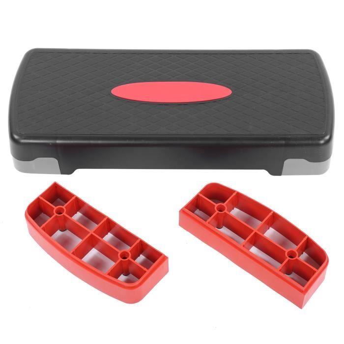 AYNEFY Stepper 67CM Fitness aérobie stepper réglable étape plate-forme équipement d'exercice fournitures de sport
