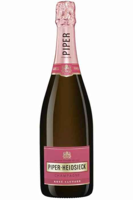 Champagne Piper Heidsieck Rosé Sauvage avec étui - 75 cl