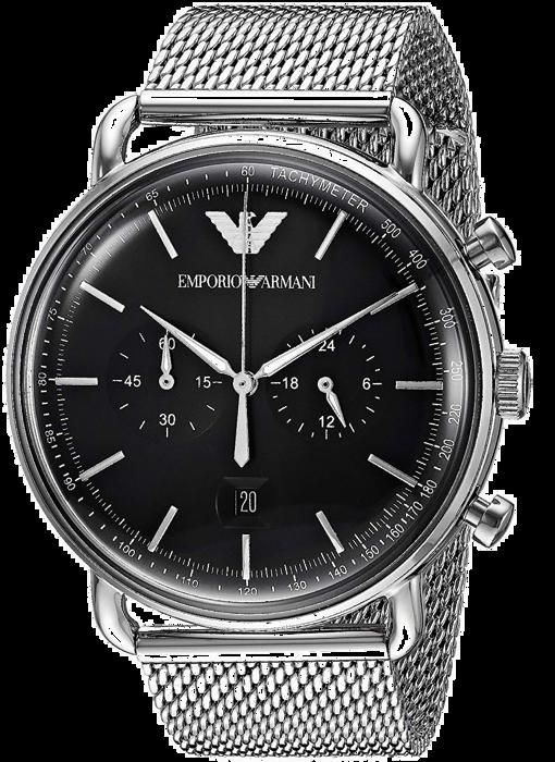 Montre Emporio Armani Aviator AR11104 Maille Milanaise